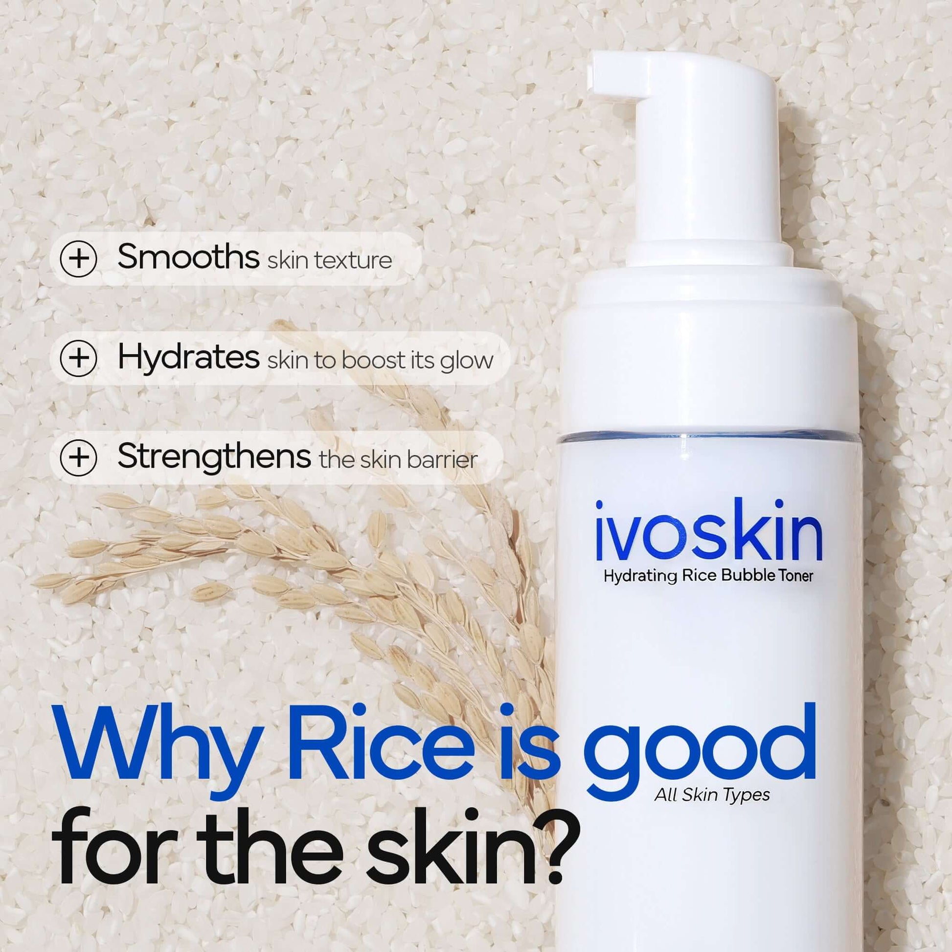 Hydrating Rice Bubble Toner - ivoskin