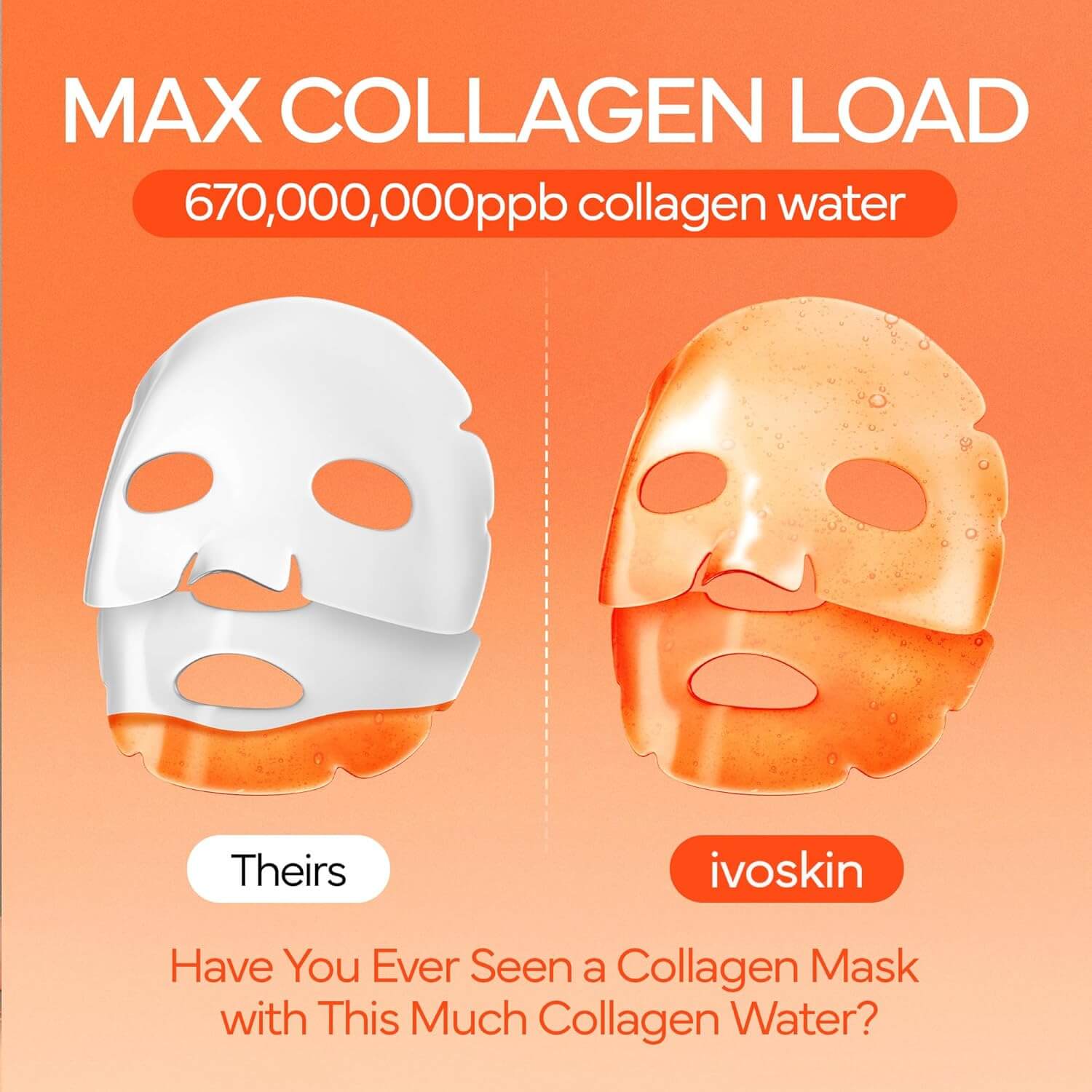 Collagen Jelly Hydro-bomb Plump Mask(4ea) - ivoskin